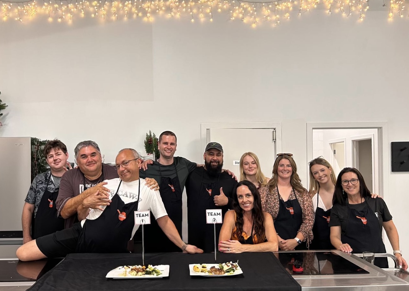 The Kiwi VoIP team at their Christmas function in 2025